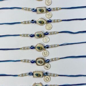 initial personalized rakhi