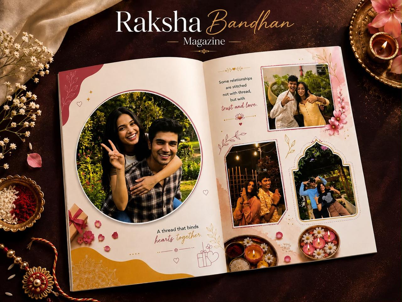 Customized Rakhi Magazine